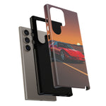 Red C4 ZR-1 King of the Hill Art Tough Phone Case