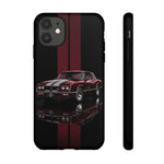 Monte Carlo SS Phone Case, Burgundy 86 Muscle Car Studio Cover