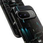 1965 Black Riviera car phone case | Retro Night Cityscape Tough Case
