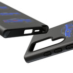 Blue 180SX JDM Sports Car Phone Case Tough Multi View