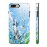Copy of Silver Butterflies Tough Case | Blue Sky Water Droplets Phone Cover
