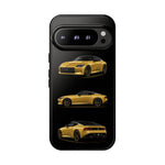 Gold Fairlady Z Classic Sports Car Tough Phone Case - 3 View