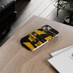 Z28 Yellow Camaro Retro Poster Tough Phone Case