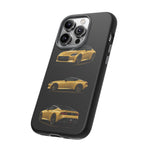Gold Fairlady Z Classic Sports Car Tough Phone Case - 3 View