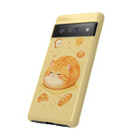 Orange Tabby Loaf Kawaii Chibi Pet Cat Art Tough Phone Case