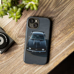 1969 Camaro SS Black Overhead Tough Phone Case Cover Gift Art