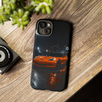 Orange C6 Neon Car Meet Tough Phone Case