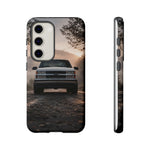 OBS Chevy Truck Phone Case, White Classic Pickup Tough Cover, Gift