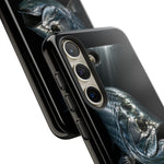 Tarpon Fishing Phone Case, Saltwater Portrait Black Cover, Gift