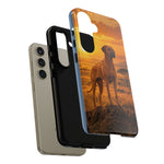 Rhodesian Ridgeback African Savanna Art Tough Phone Case