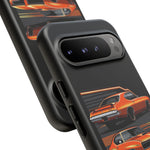 1969 GTO Judge Orange Muscle Car Tough Phone Case Cover Gift