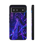 Neon Shrine Maiden phone case | Tough Case, anime vaporwave