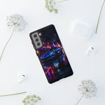 Blue C7 Neon District Tough Phone Case