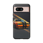 Challenger Widebody Orange Muscle Art Tough Phone Case