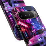 Silvia S15 Neon City JDM Car Phone Case | Tough Cover