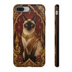 Siamese Cat Thai Royal Portrait Art Tough Phone Case
