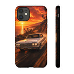 64 Impala Coastal Drive Phone Case Canyon Drive Painterly Car Art