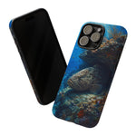 Grouper Reef Phone Case, Sunbeam Ledge Marine Art Tough Cover