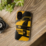 Z28 Yellow Camaro Retro Poster Tough Phone Case