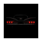 1960 Chevy Impala Poster Classic Muscle Car Rear View Wall Art Print Vintage