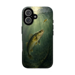 Walleye Fishing Night Bite Tough Phone Case