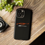 Orange C8 Z06 Phone Case for Chevy Fans, Tough Protective Cover