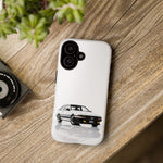 White AE86 Phone Case, JDM Drift Icon Tough Cover