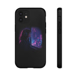 Girl at Window Night Cityphone Case | Tough Case