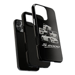 White S2000 Roadster Collage JDM Tough Phone Case Cover Gift
