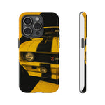 Z28 Yellow Camaro Retro Poster Tough Phone Case