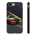 Challenger Widebody Orange Muscle Art Tough Phone Case