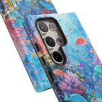 Underwater Coral Reef Phone Case | Colorful Tropical Fish Ocean Scene