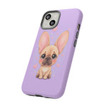 French Bulldog Bat Ears Kawaii Pet Dog Art Tough Phone Case