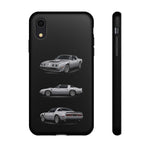 Silver Trans Am Classic Muscle Car Phone Case Tough Multi View Print