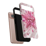 Pink Glitter Star Tough Case | Sparkle Phone Case