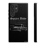 C10 Square Body Truck Phone Case Featuring Classic Chevy Pickup Artwork