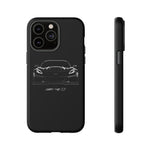 Black C7 ZR1 Phone Case for Chevy Sports Car Enthusiasts