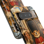 Corgi Royal Guard phone case | Cute British corgi soldier illustration