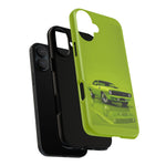 Green Cuda Muscle Car phone case for Gear Heads