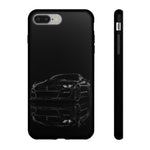 Stealth Black GT500 Phone Case, Muscle Car Cover