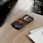 Supra MK4 Orange Touge Night JDM Speed Art Tough Phone Case