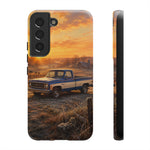 73 Chevy C10 Square body Truck Two-Tone Sunrise Tough Phone Case