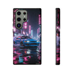 Skyline GT-R Tokyo Rain JDM Night Art Tough Phone Case