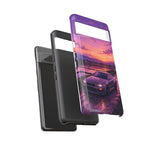Sunset Skyline R34 Car Phone Case | Tough Phone Case
