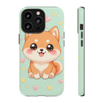 Shiba Inu Kawaii Chibi Smile Pet Dog Art Tough Phone Case
