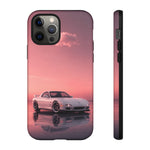 White FD RX-7 Blush Pink Sky Tough Case