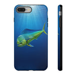 Mahi Mahi Underwater Phone Case, Sunbeam Open Water Cover, Gift