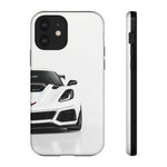 Arctic White C7 ZR1 Tough Phone Case for Vette Owners