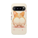 Corgi Chibi Kawaii Pet Dog Breed Art Tough Phone Case