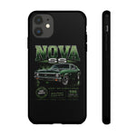 1970 Nova SS Green Pure Muscle Car Tough Phone Case Cover Gift